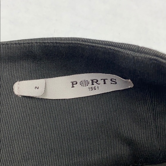 NWT PORTS 1961 Black Pencil Skirt Sz 2 - Picture 6 of 9